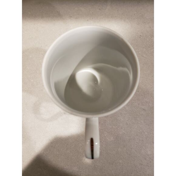 The Danbury Mint/ Norman Rockwell Gold Rim Friend in Need 1981 Mug Cup - Picture 7 of 9